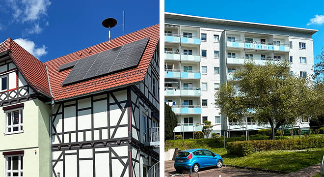 Investitionen in Wärmepumpen und Photovoltaik auf städtischen Gebäuden